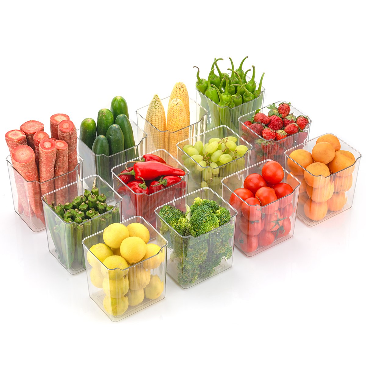 Fridge Space Saver Containers